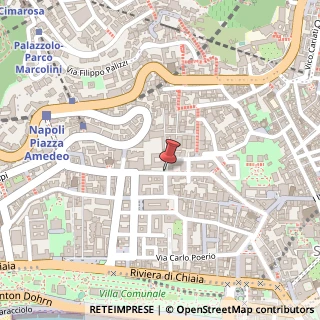 Mappa Via dei mille 61, 80121 Napoli, Napoli (Campania)