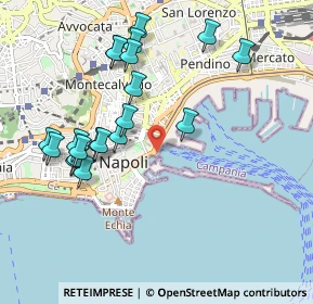 Mappa Università degli studi di Napoli Parthenope, 80133 Napoli NA, Italia (1.0925)