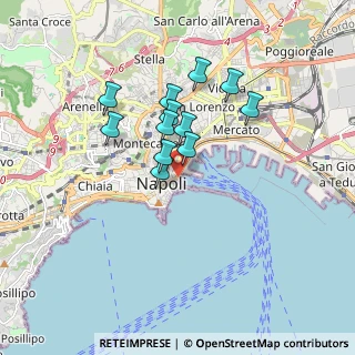 Mappa Università degli studi di Napoli Parthenope, 80133 Napoli NA, Italia (1.42417)