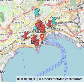 Mappa Università degli studi di Napoli Parthenope, 80133 Napoli NA, Italia (1.25417)