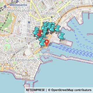 Mappa Università degli studi di Napoli Parthenope, 80133 Napoli NA, Italia (0.3205)