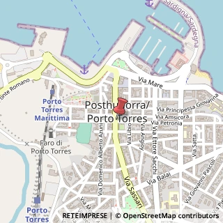 Mappa Corso Vittorio Emanuele, 53, 07046 Porto Torres, Sassari (Sardegna)