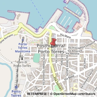 Mappa Piazza Umberto I, 07046 Porto Torres SS, Italia, 07046 Porto Torres, Sassari (Sardegna)