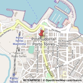 Mappa Via Josto, 25, 07046 Porto Torres, Sassari (Sardegna)