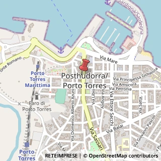 Mappa Corso Vittorio Emanuele II, 44, 07046 Porto Torres, Sassari (Sardegna)