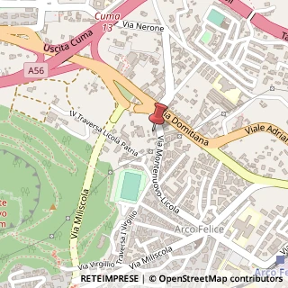 Mappa Via Montenuovo Licola Patria, 77, 80078 Pozzuoli, Napoli (Campania)