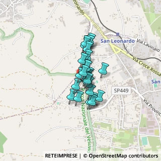 Mappa Via Saverio Baldacchini, 80044 Ottaviano NA, Italia (0.26296)