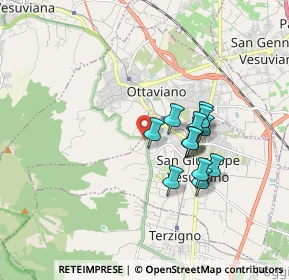 Mappa Via Saverio Baldacchini, 80044 Ottaviano NA, Italia (1.48923)