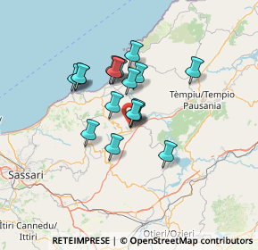 Mappa Circonvallazione Oristano, 07034 Perfugas SS, Italia (10.53235)