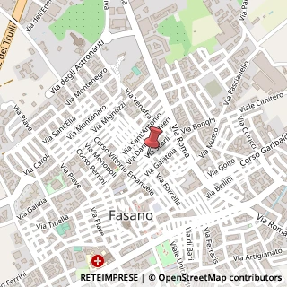 Mappa Via Forcella, 95, 72015 Fasano, Brindisi (Puglia)