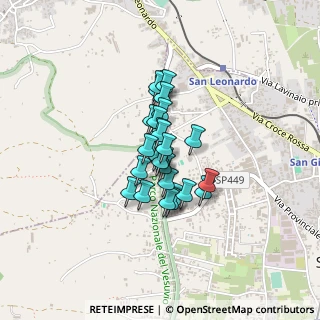 Mappa Via San Leonardo Zabatta, 80044 San Giuseppe Vesuviano NA, Italia (0.26429)