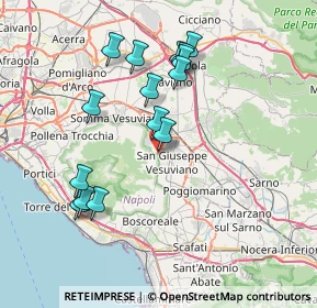 Mappa Via San Leonardo Zabatta, 80044 San Giuseppe Vesuviano NA, Italia (7.828)