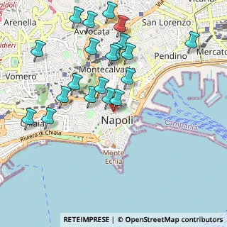 Mappa Piazza Trieste E Trento, 80132 Napoli (1.1555)