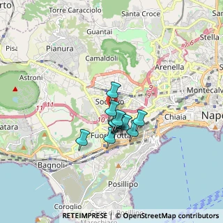 Mappa Via Romolo e Remo, 80126 Napoli NA, Italia (1.09818)