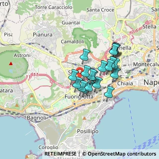 Mappa Via Romolo e Remo, 80126 Napoli NA, Italia (1.3785)