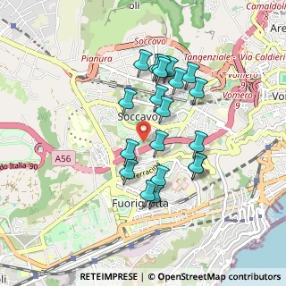 Mappa Via Romolo e Remo, 80126 Napoli NA, Italia (0.845)