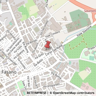 Mappa Via Morchiaturo, 3, 72015 Fasano, Brindisi (Puglia)