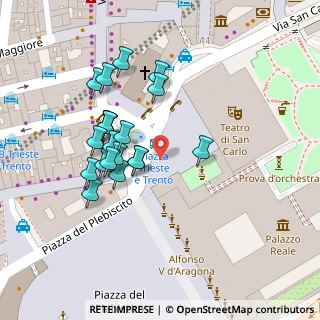 Mappa Piazza Trieste E Trento, 80132 Napoli (0.0565)
