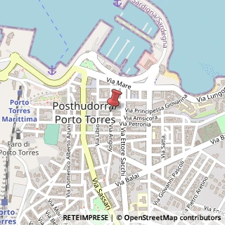 Mappa Corso Bagni, 91, 07046 Porto Torres, Sassari (Sardegna)