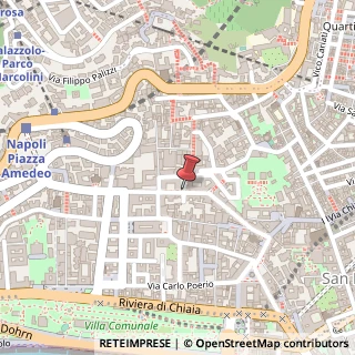 Mappa Via fornari vito 4, 80121 Napoli, Napoli (Campania)