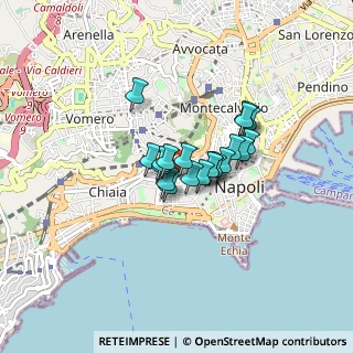 Mappa Via Vetriera, 80132 Napoli NA, Italia (0.5345)