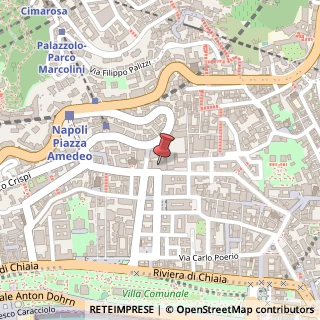 Mappa Via dei Mille, 60, 80121 Napoli, Napoli (Campania)