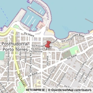 Mappa Via Sebastiano Satta, 8, 07046 Porto Torres SS, Italia, 07046 Porto Torres, Sassari (Sardegna)