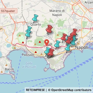 Mappa Via Raffaele Ruggiero, 80125 Napoli NA, Italia (3.6435)