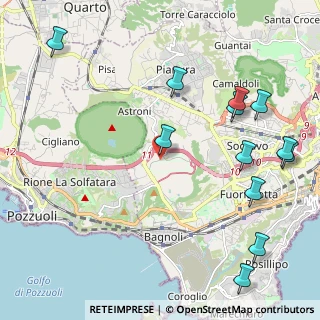 Mappa Via Raffaele Ruggiero, 80125 Napoli NA, Italia (2.9025)