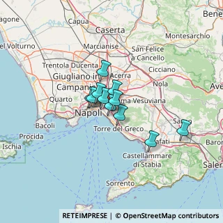 Mappa Via Pietro Mascagni, 80046 San Giorgio a Cremano NA, Italia (8.07545)