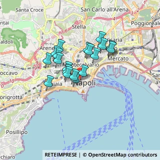 Mappa Vico S. Anna di Palazzo, 80132 Napoli NA, Italia (1.4625)