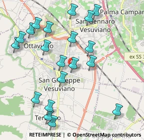 Mappa Traversa Salvatore di Giacomo, 80047 San Giuseppe Vesuviano NA, Italia (2.4455)