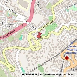 Mappa Via Tasso, 480, 80122 Napoli, Napoli (Campania)