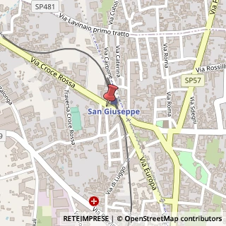 Mappa Via Croce Rossa, 23, 80047 San Giuseppe Vesuviano, Napoli (Campania)