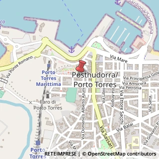 Mappa Via Ponte Romano, 63, 07046 Porto Torres, Sassari (Sardegna)