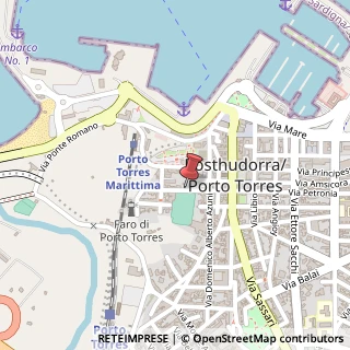 Mappa Via Petronia,  27, 07046 Porto Torres, Sassari (Sardegna)