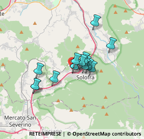 Mappa Via Costantino De, 83029 Solofra AV, Italia (2.50133)