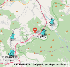 Mappa Via Costantino De, 83029 Solofra AV, Italia (7.395)