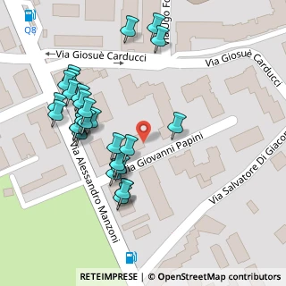 Mappa Via Giovanni Papini, 80046 San Giorgio a Cremano NA, Italia (0.06964)