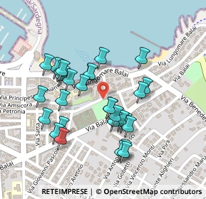 Mappa Via Romagnosi, 07046 Porto Torres SS, Italia (0.21667)