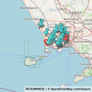 Mappa Via S. Massimo, 80070 Bacoli NA, Italia (11.4225)