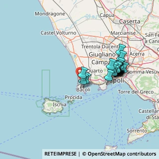 Mappa Via S. Massimo, 80070 Bacoli NA, Italia (14.542)