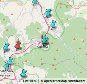 Mappa Via Nuovo Castello, 83029 Solofra AV, Italia (5.983)