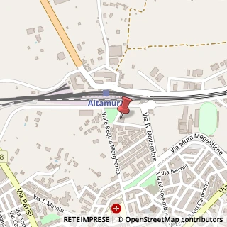 Mappa Piazza Stazione, 24, 70022 Altamura, Bari (Puglia)
