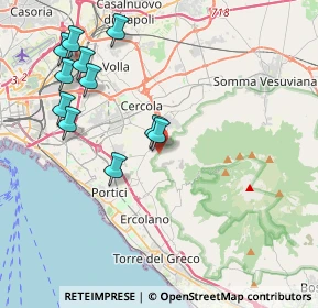 Mappa Contrada Castelluccio, 80056 Ercolano NA, Italia (4.65)