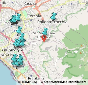 Mappa Contrada Castelluccio, 80056 Ercolano NA, Italia (2.9815)