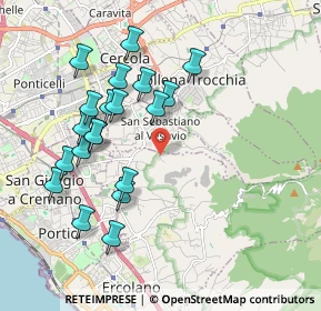 Mappa Contrada Castelluccio, 80056 Ercolano NA, Italia (2.078)