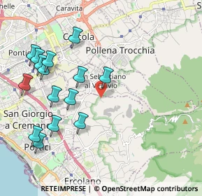 Mappa Contrada Castelluccio, 80056 Ercolano NA, Italia (2.42267)