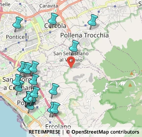Mappa Contrada Castelluccio, 80056 Ercolano NA, Italia (2.9825)