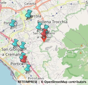 Mappa Contrada Castelluccio, 80056 Ercolano NA, Italia (2.205)